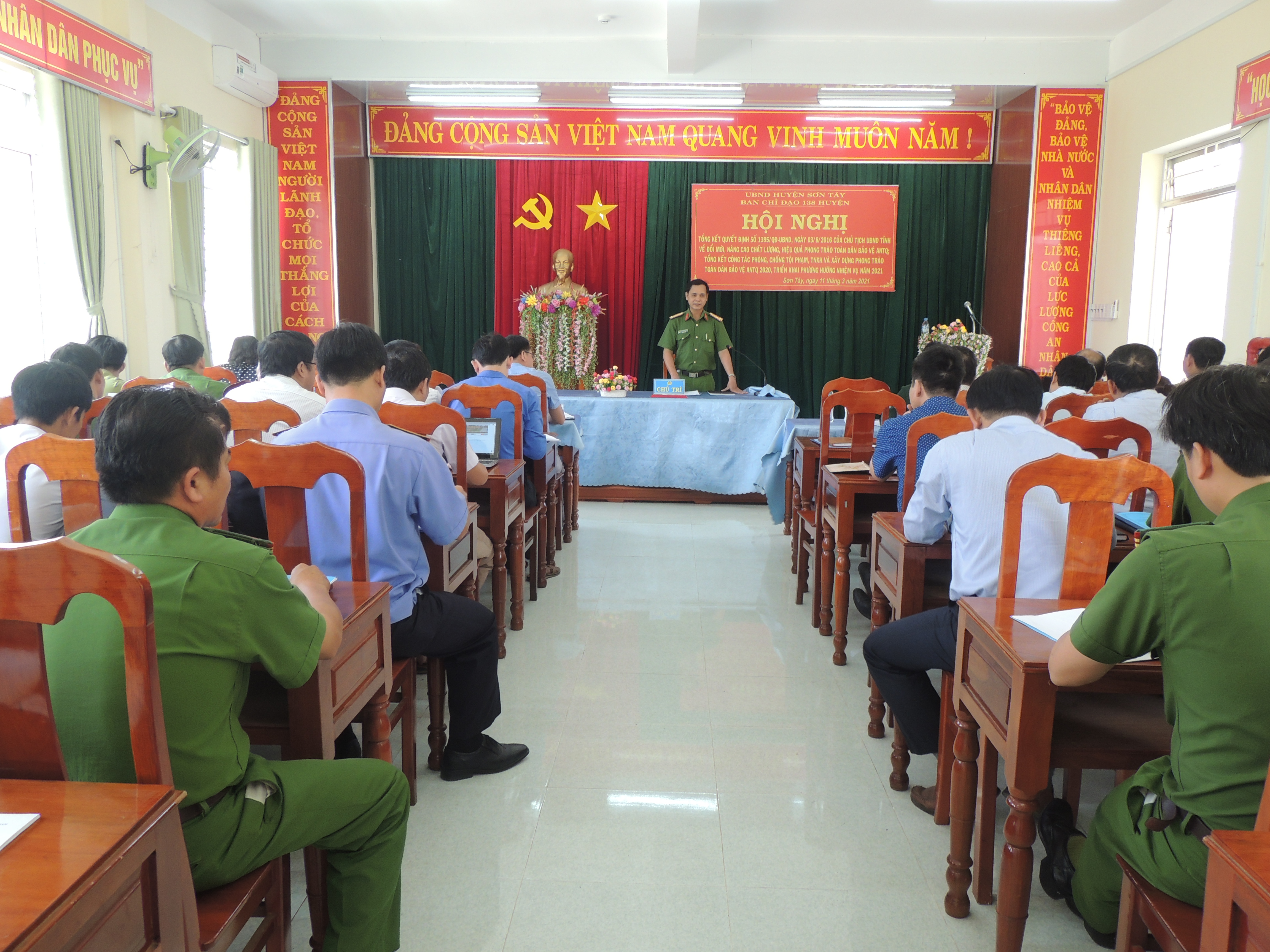 Ban Chỉ đạo 138 huyện Sơn Tây tổ chức Hội nghị tổng kết Quyết định...