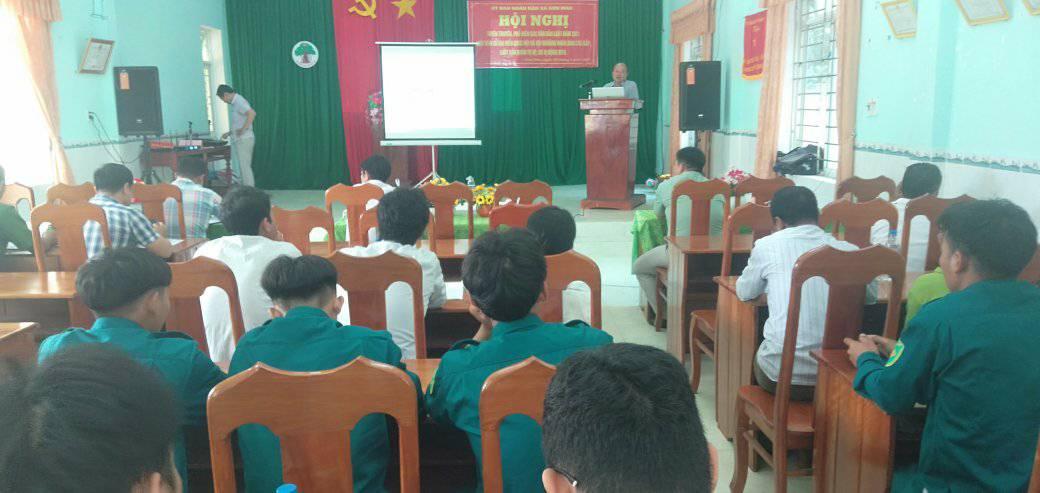 Sơn Màu: Tổ chức Hội nghị triển khai các văn bản luật