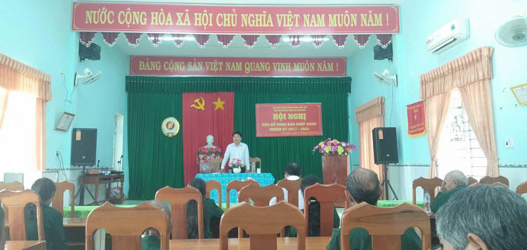 Sơn Màu: Hội CCB xã tổ chức Hội nghị bầu bổ sung Ủy viên BCH nhiệm...