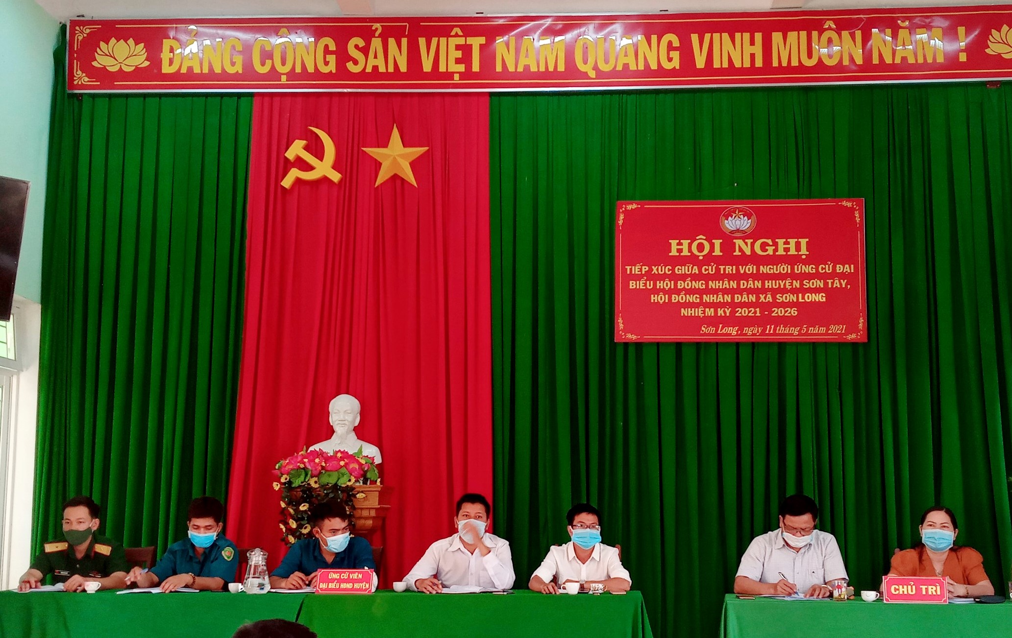 Sơn Long: Ứng cử viên Đại biểu HĐND huyện gặp gỡ, tiếp xúc cử tri