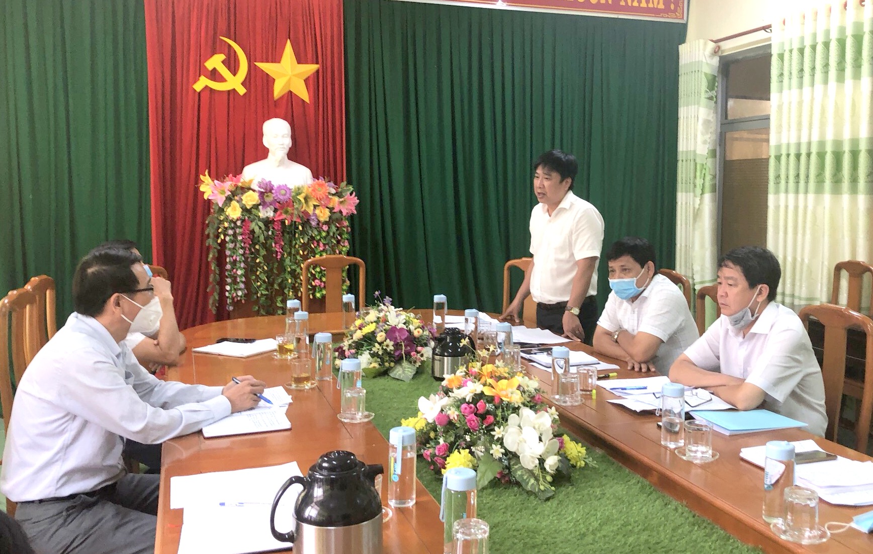 Sở Văn hóa, Thể thao và Du lịch tỉnh làm việc tại huyện Sơn Tây