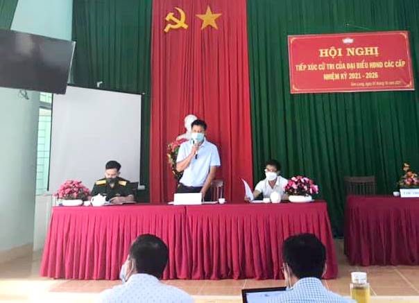 Sơn Long: Tiếp xúc cử tri của đại biểu HĐND các cấp nhiệm kỳ 2021 –...