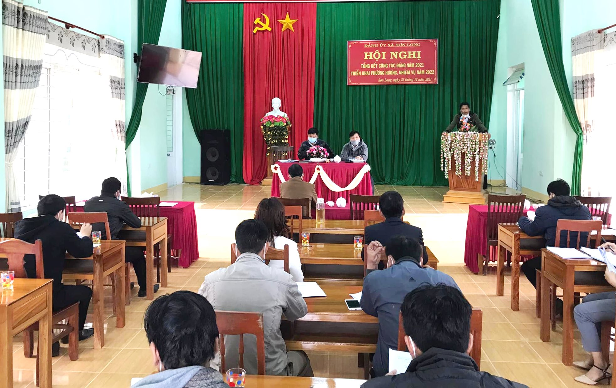 Đảng bộ xã Sơn Long: Triển khai công tác Đảng năm 2022