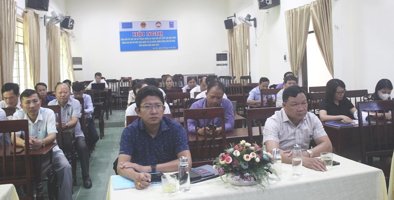 Lãnh đạo huyện Sơn Tây tham dự Hội nghị trực tuyến trao đổi và bàn...