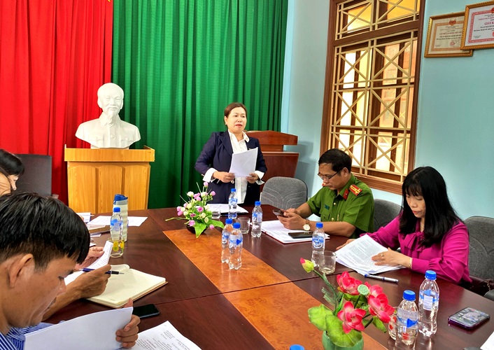HĐND huyện giám sát hoạt động của Tòa án nhân dân huyện Sơn Tây