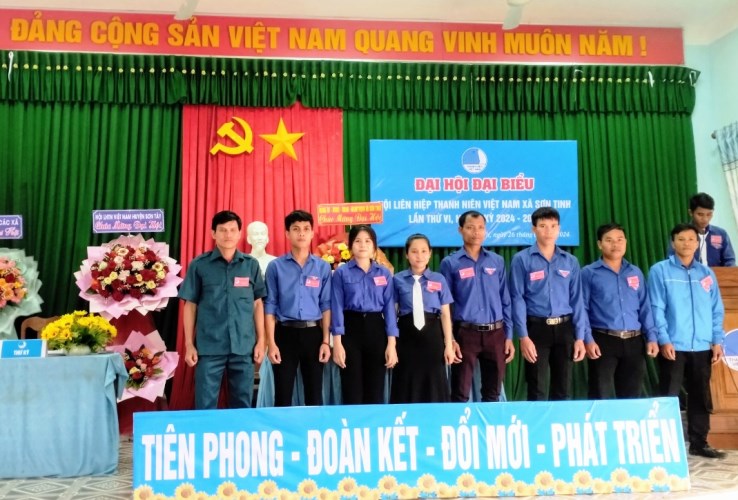Sơn Tinh: Đại hội Đại biểu Hội LHTN Việt Nam lần thứ VI, nhiệm kỳ...