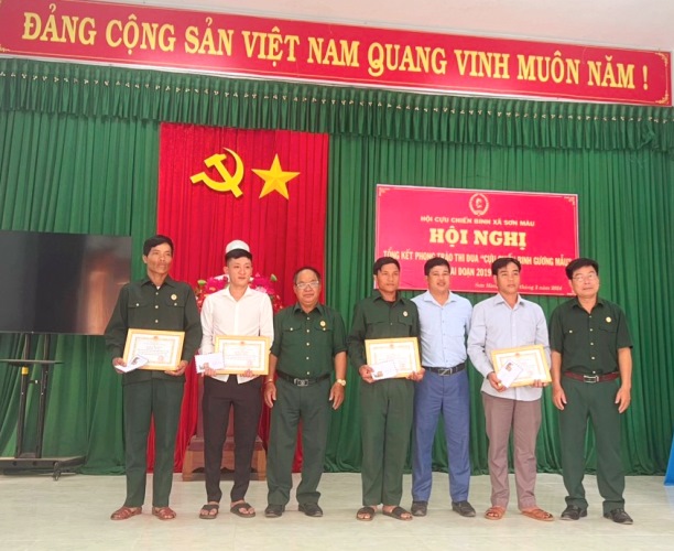 Sơn Màu: Tổng kết phong trào thi đua “Cựu chiến binh gương mẫu”,...