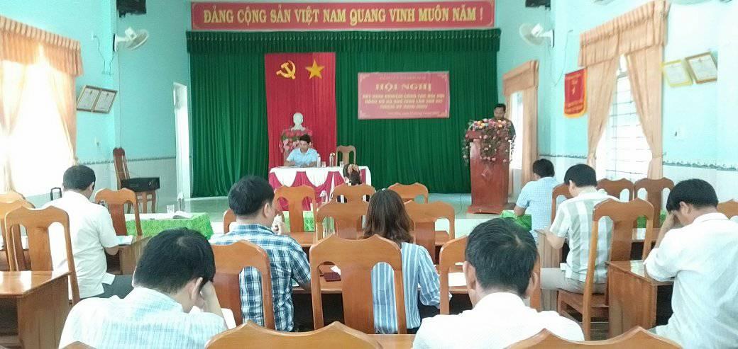 Sơn Màu: Đảng ủy xã tổ chức Hội nghị rút kinh nghiệm công tác Đại...