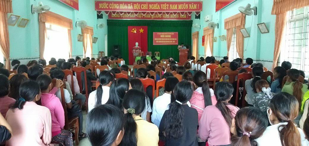Sơn Màu: UBND xã tổ chức Hội nghị đánh giá thực trạng và bàn giải...