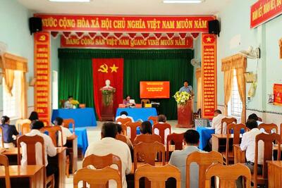 Sơn Màu: Tổ chức kỳ họp chuyên đề năm 2025 (kỳ kọp thứ 19) của HĐND xã Sơn Màu khoá III, nhiệm kỳ 2021-2026.
